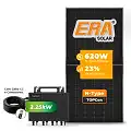 Gerador de Energia Solar Microinversor Growatt Sem Estrutura SGF 4,96KWP ERA N-TYPE MONO 620W NEO 2.25KW 4MPPT MONO 220V COM CABO