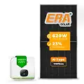 Gerador de Energia Solar On Grid Growatt Sem Estrutura SGF 7,44KWP ERA N-TYPE MONO 620W MIN X2 6KW 2MPPT MONO 220V