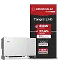 Gerador de Energia Solar On Grid SAJ Laje inclinação SGF 92,72KWP SUNOVA N-TYPE MONO 610W SAJ T12 75KW 12MPPT TRIF 220V
