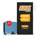 Gerador de Energia Solar On Grid Solplanet Solo Mesa 8 Painéis SGF 53,10KWP ERA N-TYPE MONO 590W ASW 50KW 5MPPT TRIF 380V