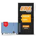 Gerador de Energia Solar On Grid Solplanet Telhado Fibro Parafuso Metal SGF 93,00KWP ERA N-TYPE MONO 620W ASW 75KW 8MPPT TRIF 380V