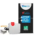 Gerador de Energia Solar Grid Zero Sungrow Laje Inclinação SGF 64,40KWP TRINA VERTEX 575W SG P2 50KW 4MPPT TRIF 380V
