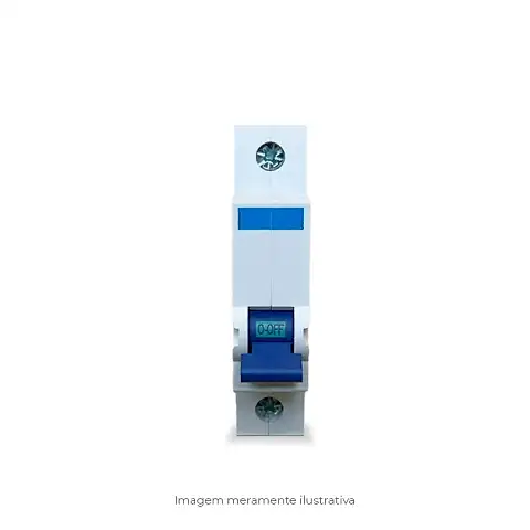 Energia Disjuntor DISJUNTOR SCHNEIDER MONOPOLAR 80A, CURVA C, 3kA (380V), DIN, ESP. 27mm