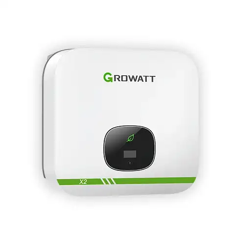Inversor Solar On Grid Growatt MIN5000TL-X2 5KW 2MPPT MONOFÁSICO 220V AFCI