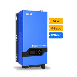Inversor Solar Off Grid Must PV29-5048 LHP 5KW BAT 48V AC120V 80A MPPT 60Hz WIFI